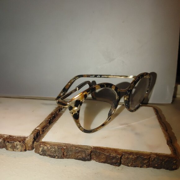 Bruno Chaussignand Julep Marble Brown Eyeglass Frame Paris France Vision - Picture 4 of 12
